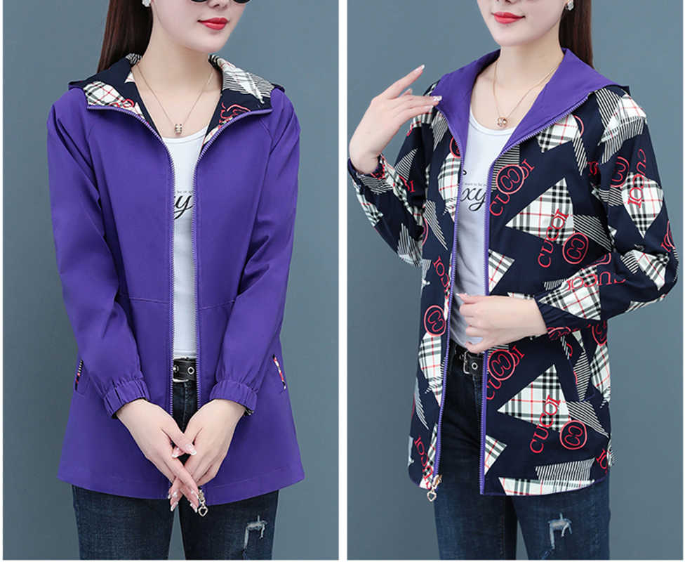 MOGU Womens Double-sided Jacket