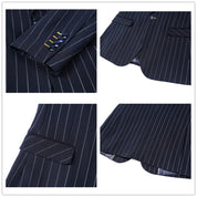 Men Suit Jacket in Blue Navy Black