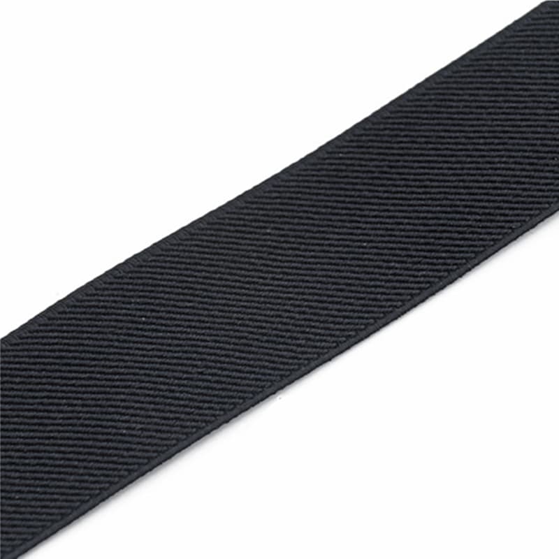 Mens Y-Shape Adjustable Suspender With Solid Black Blue Elastic Straps