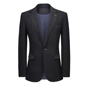 Men Suit Jacket in Blue Navy Black