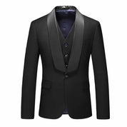 Men's 3 Piece Tuxedo in white and black