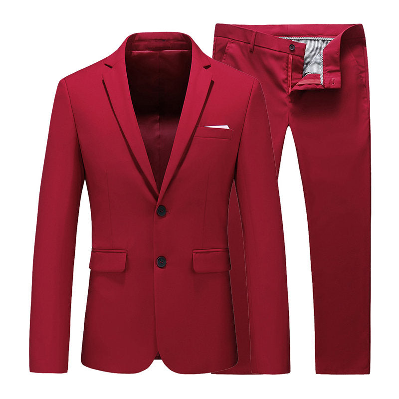 red suit