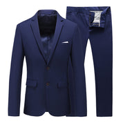 navy suit