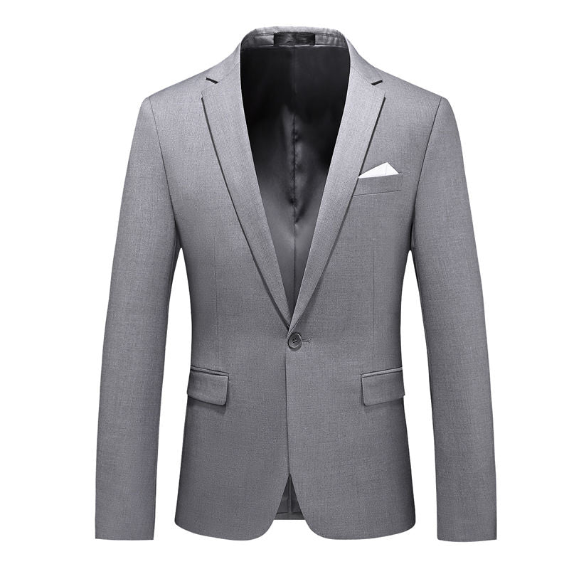 Mens Slim Fit Blazer Jacket One Button Sports Coat Colorful Jacket