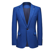 Men Suit Jacket in Blue Navy Black