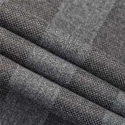 Mens 2 Piece Double Breasted Suit with Striped Pattern