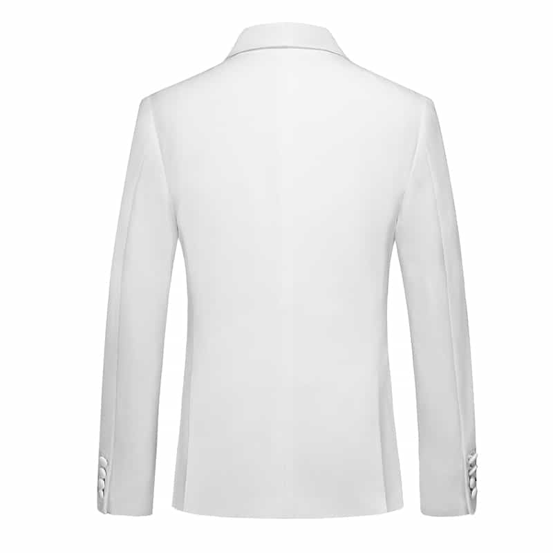Men's 3 Piece Tuxedo in white and black
