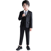 Boys Striped Suit 5 Piece Children's Dress