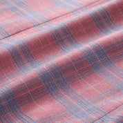 Men's 3 Piece Pink Plaid Suit For Party