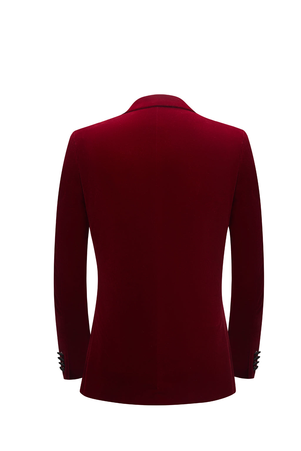 Men's 3 piece Solid Tuxedo in Red