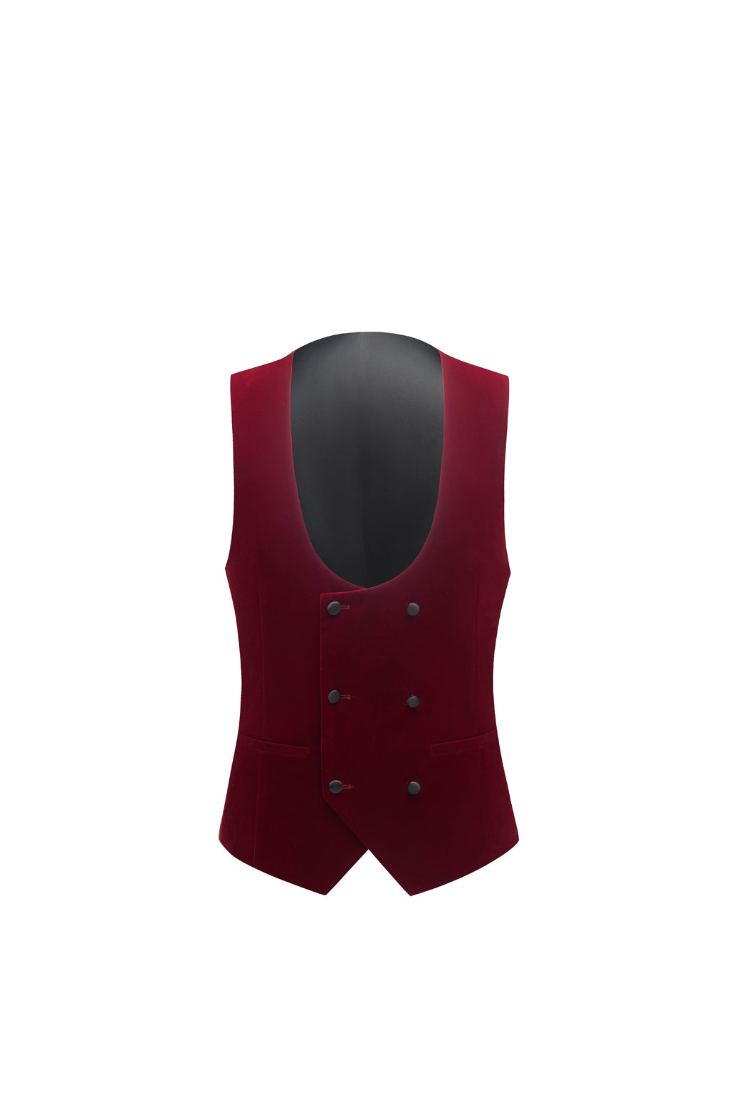 Men's 3 piece Solid Tuxedo in Red