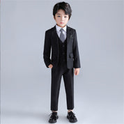 Boys Striped Suit 5 Piece Children's Dress