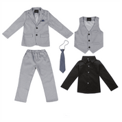 Boys Striped Suit 5 Piece Children's Dress