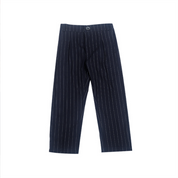 Boys Suit Children's Blue Double Breasted Striped Suit Dress Set