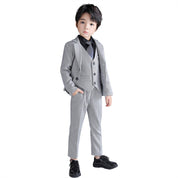 Boys Striped Suit 5 Piece Children's Dress
