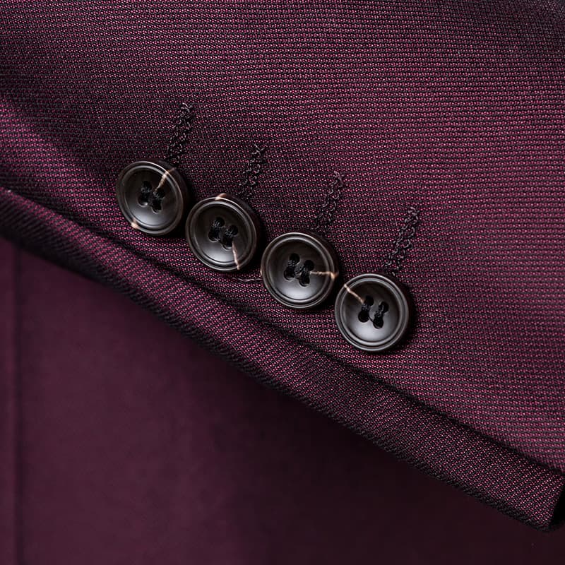 Mens 3 Piece Wedding Tuxedo in 3 Colors