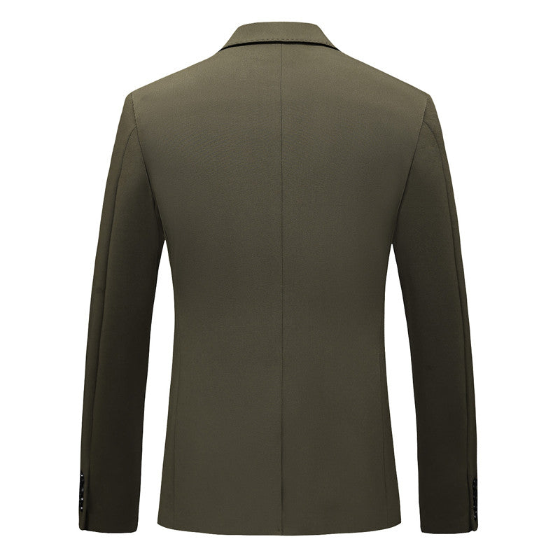 Mens 3 Pieces Suit Two Buttons Single Breasted