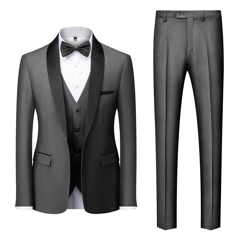 3 Piece Tux Set 5 Solid Colors Tuxedos