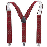 Men's Y-Back Adjustable Suspender With Elastic Straps