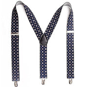 Men's Y-Back Adjustable Suspender With Elastic Straps