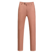Men's 2 Piece Solid Suit Two Button Closure