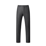 Men's Slim Fit Plain Flat Front Pants Fashion 7 Solid Color Trousers