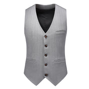 Men's 3 Piece Double Breasted Suit Slim Fit Tuxedos