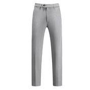 Men's 3 Piece Grey Suit One Button Closure