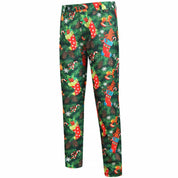 Christmas Men's 3 Piece Slim Fit Printed Suit