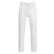 Men's 2 Piece Slim Fit Solid Suit in White