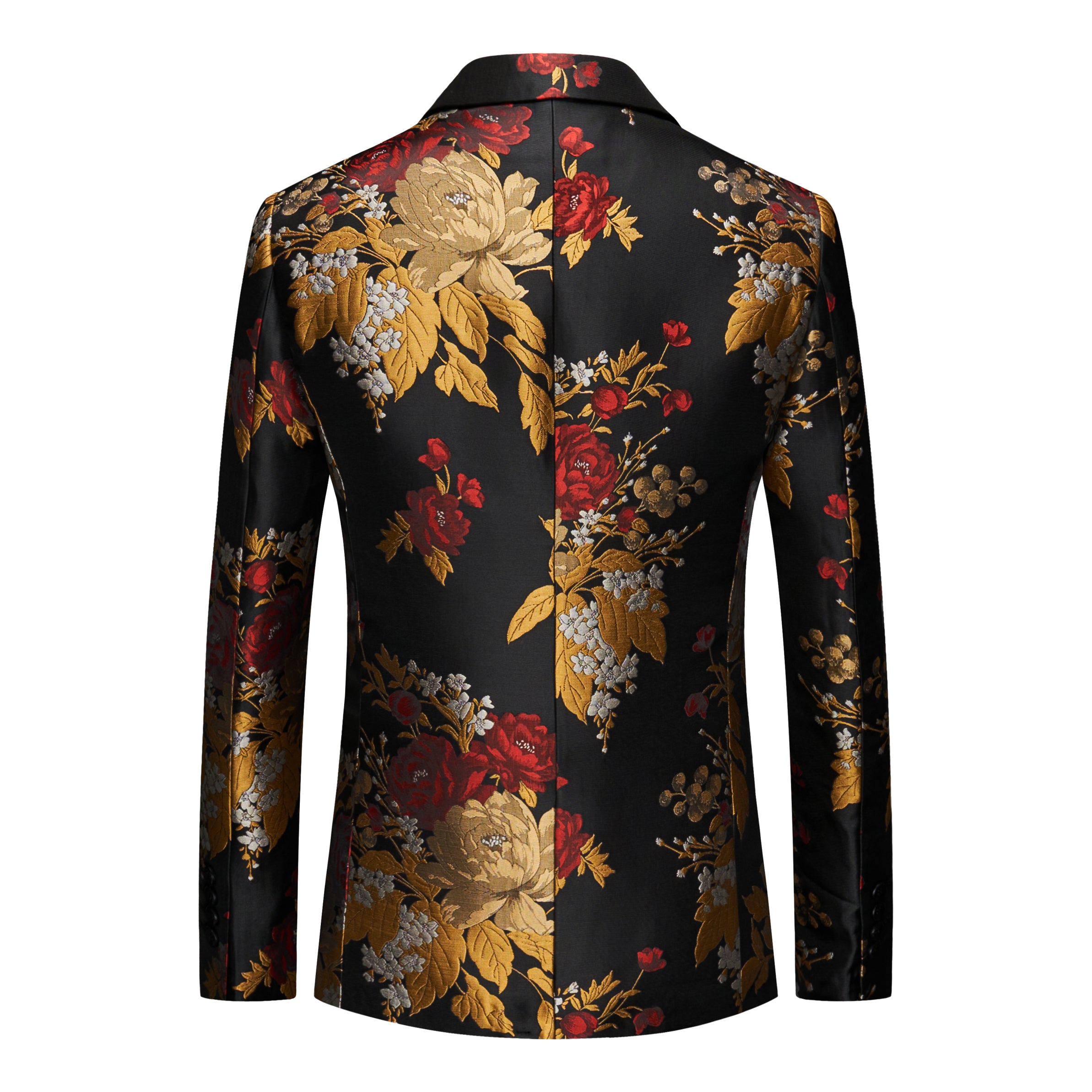 Men's Printed Blazer Casual One Button Sport Jacket
