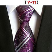 Men's Floral Tie Luxury Printed Wedding Prom Business Jacquard Necktie