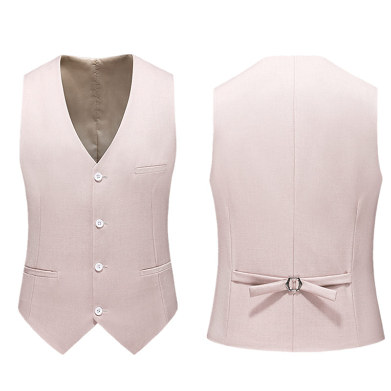 Mens 3 Piece Suit Skinny one Button Tuxedos For Wedding Prom Groomsmen Meeting