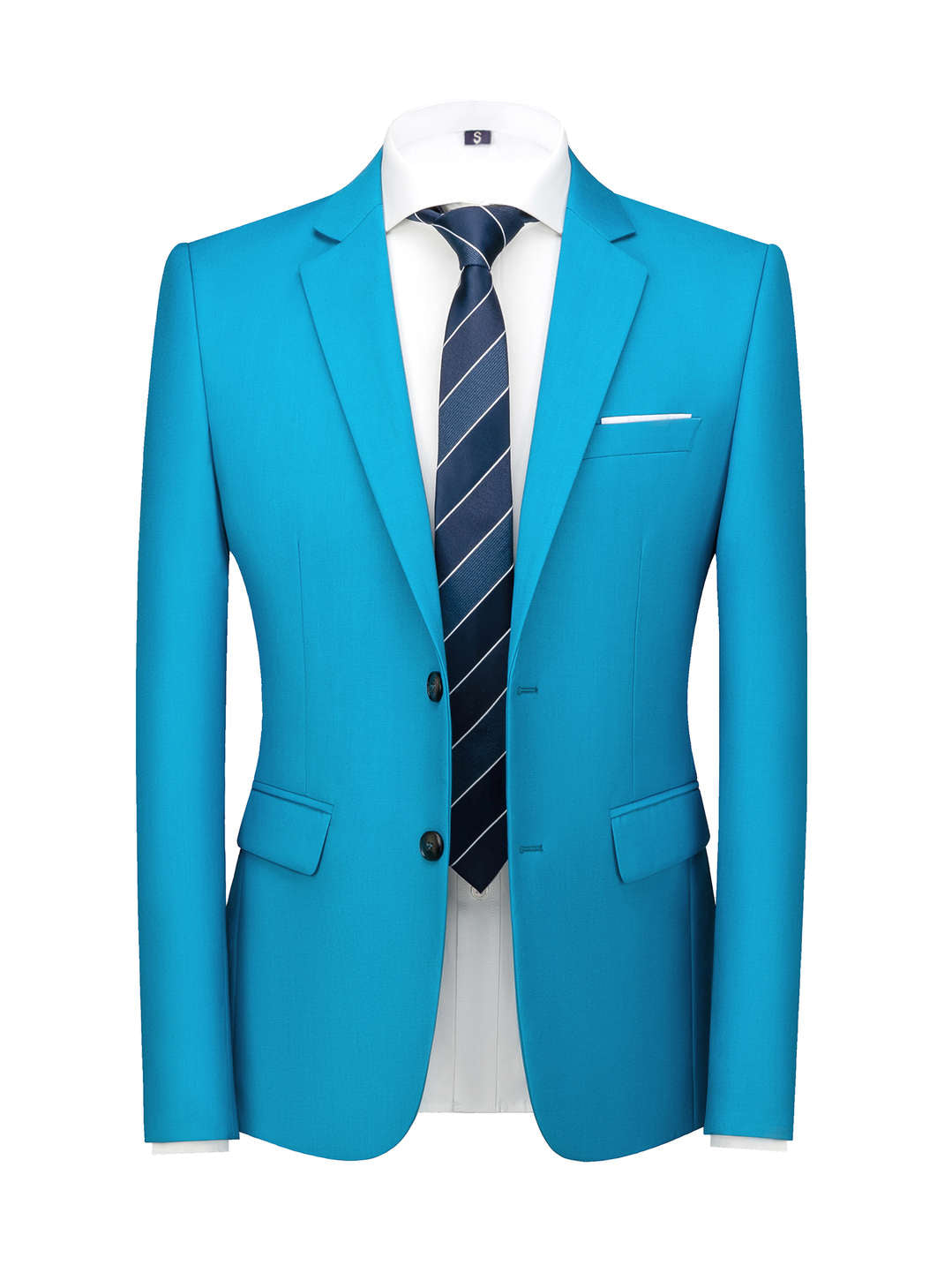 Men Blazer Jacket in Blue Black Yellow Purple Red
