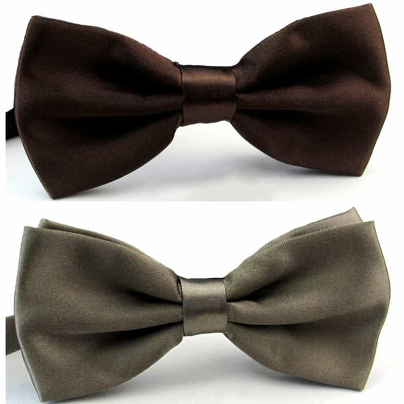 2 Piece Pre-tied Bow Ties Colorful Adjustable Bowtie