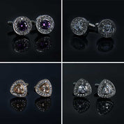 Men's Ties Set  (Necktie+Bow Tie+Pocket Square +Cufflinks+ Lapel Pin Flower +Tie clip)