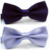 2 Piece Pre-tied Bow Ties Colorful Adjustable Bowtie