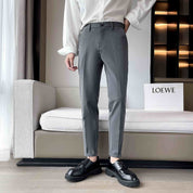 grey pants