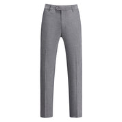 Men's 2 Piece Striped Suit Slim Fit in Grey