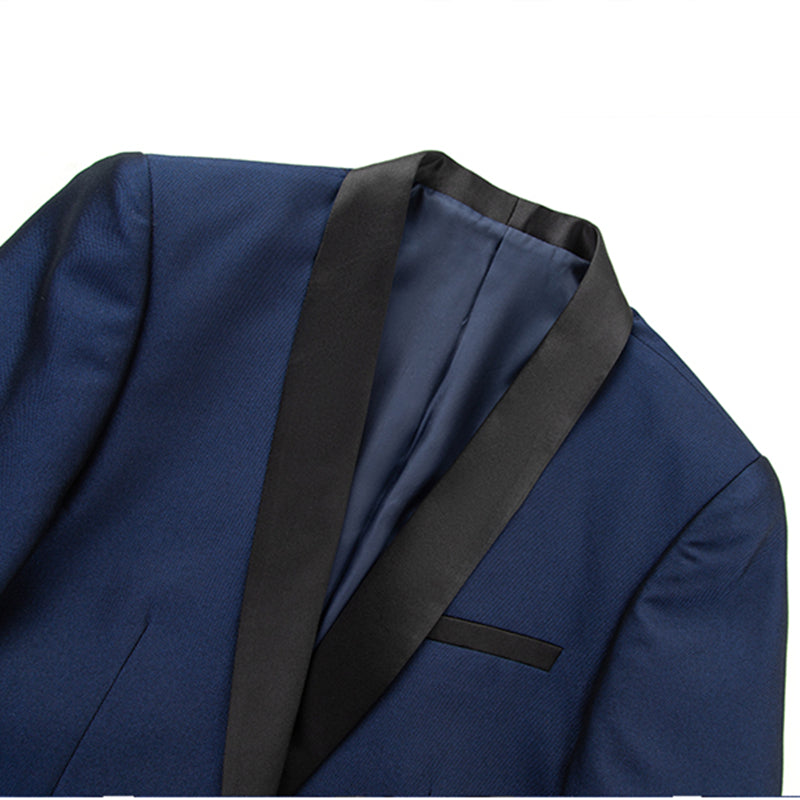 3 Piece Solid Wedding Tuxedo