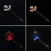 Men's Ties Set  (Necktie+Bow Tie+Pocket Square +Cufflinks+ Lapel Pin Flower +Tie clip)