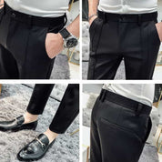 Casual Ankle-Length Pants in 3 Solid Colors