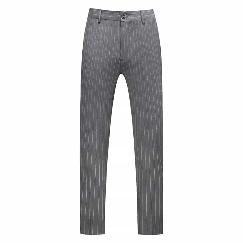 Mens Double Breasted Pinstripe 2 Piece Suit