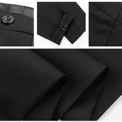 Men's 3 Piece Jacquard Wedding Tuxedo in 6 Colors