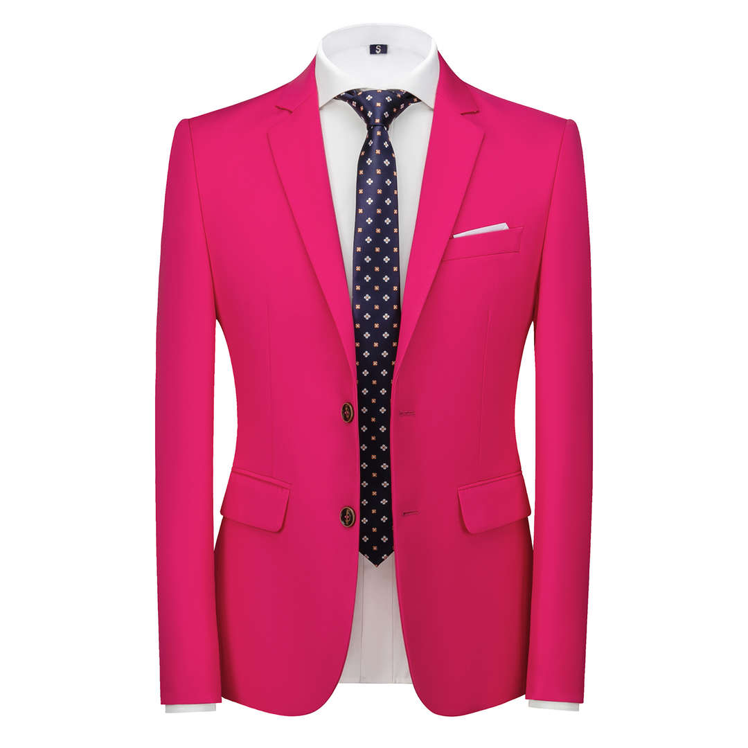 Men Blazer Jacket in Blue Black Yellow Purple Red