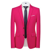 Men Blazer Jacket in Blue Black Yellow Purple Red