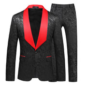 Men's 2 Piece Paisley Tuxedo in 5 Colors