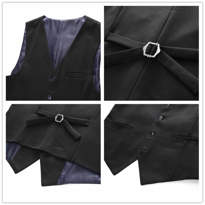 Men's 3 Piece Tuxedo in white and black