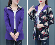 MOGU Womens Double-sided Jacket