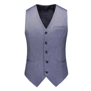 Men's 3 Piece Single Breasted Suits One Button Closure